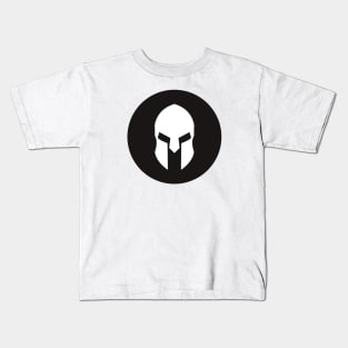 sparta mask design Kids T-Shirt